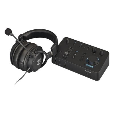 ZG01PACK - Kit de Audio para Gaming / Controlador de Mezcla + Auriculares / HDMI 2 Entradas/1 Salida / USB / DSP con Efectos de Voz