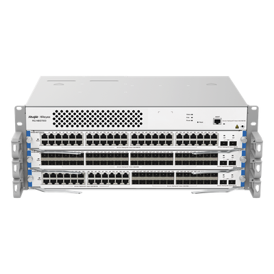 RG-NBS7003 - Chasis Switch Core Capa 3 / 480 Gbps Full-Duplex / 360 Mpps / 3 Slots Modulares / 4094 VLANs / Protección 6 kV