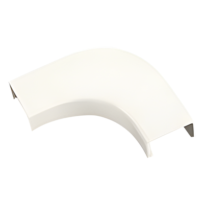 RAFC10IW-X - Curva de radio controlada / Canaleta LD10 / ABS / UL94V-0 / FT4 / 0 a 50°C / Blanco mate