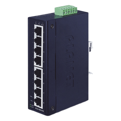 IGS-801M - PLANET IGS-801M switch Gestionado L2/L4 Gigabit Ethernet (10/100/1000) 1U Azul