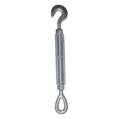 TEN1/2X12OGJ - Tensor Ojo-Gancho / Acero Forjado / Galvanizado en Caliente / Carga 1500 lbs / Carrera 12 in