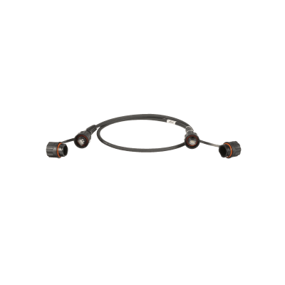 Panduit ISTP6X2MBL cable de red Negro 2 m Cat6a SF/UTP (S-FTP)