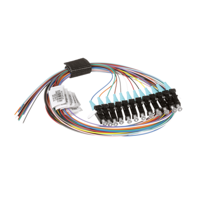 FXTBN1NNNSZM001 - Kit Pigtails / Conector LC / Multimodo OM3 50/125 / 900µm / 1 m (3.28 ft) / 12 unidades