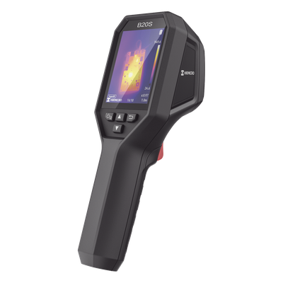 HM-TP52-3AQF/W-B20S - Cámara Termográfica Portátil / IR 256 x 192 / Visual 2 Megapixel / Rango -20°C a 550°C / Pantalla LCD 3.2" / SuperIR / Wi-Fi / Memoria 16GB