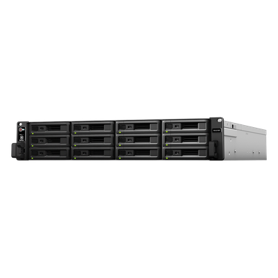 RX-1217RP - Unidad de Expansión NAS / 12 Bahías de Disco / Fuentes de Alimentación Redundantes / Expansión de Volumen en Caliente / Rack 2U