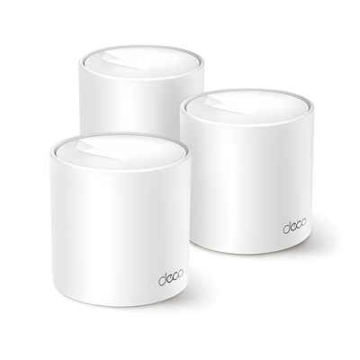 DECOX10-3PACK - Sistema Mesh Wi-Fi 6 / AX1500 Mbps / Doble Banda / 2 Puertos Gigabit WAN/LAN / 2 Antenas Internas / Administración por App / IPv6/IPv4