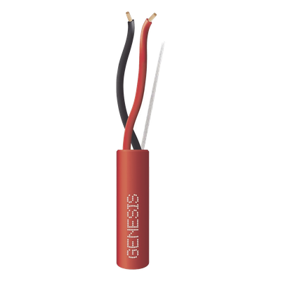 4522-1004/1000 - Cable de Detección de Incendio / 2 x 14 AWG / 305 m (1000 ft) / Plenum FPLP-CL3P / Rojo