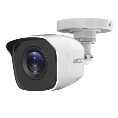 B50-TURBO-G3 - Cámara Bala TURBOHD / 5 Megapixel / Lente 2.8mm / Ángulo 85° / IR EXIR 20 m (65.6 ft) / IP66 / Metal / TVI-AHD-CVI-CVBS