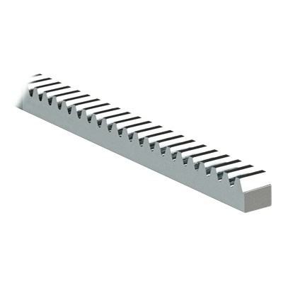 1140-0518-001 - 260 Cremallera Modulo 6 / Fabricada en Acero / Compatible Con Motores Para Puertas Corredizas Con Piñon Modulo 6
