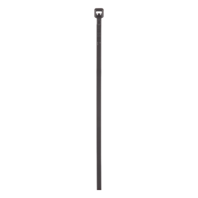 PLT2M-C0 - Cincho de Bloqueo / Nylon 6.6 Resistente a Intemperie / 203 mm x 2.5 mm / 8 pulgadas / UV Exterior / Negro / Paquete 100 pz