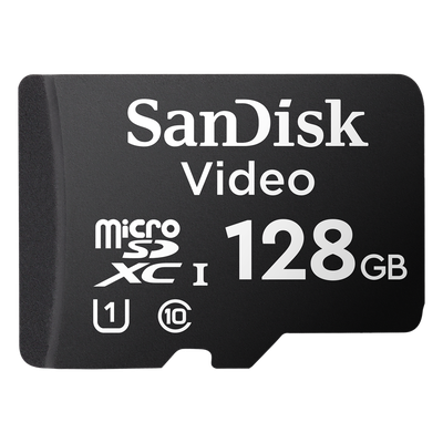 SDSDQA5A4128GBP - Tarjeta MicroSDXC / 128 GB / Clase 10 / Lectura 80 MB/s / 64 TBW / -25°C a 85°C