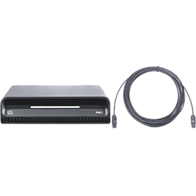 MA1/TOS - Amplificador de Streaming / 125W @ 8Ω Clase D / 2 Canales / AirPlay 2 + Google Cast / Bluetooth 5.3 LE Audio / HDMI eARC / Cable Óptico Toslink 4.6 m (15.1 ft) / Multiroom