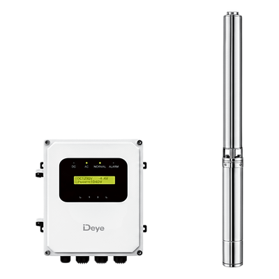 SP2200ACDC - Bomba Solar Sumergible / 2200W / 3HP / Controlador Híbrido AC/DC / IP65 / 136-264VAC / 108-403VDC