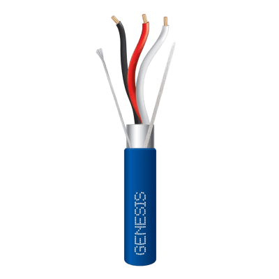 3226-1106 - Cable Multiconductor Blindado / 3 x 18 AWG / 305 m (1000 ft) / Plenum CMP CL3P FPLP / Azul