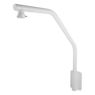 DS-1660ZJ - Montaje Parapeto sobre Pared / 180 x 950 x 800 mm / 0.59 x 3.12 x 2.62 ft / Blanco / 2900 g