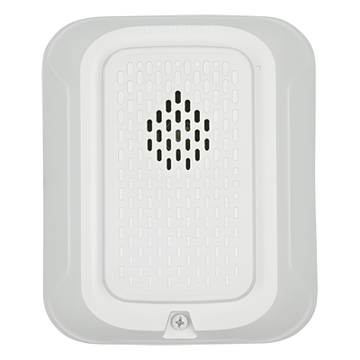 HW-L - Sirena de Pared para Notificación de Incendio / 12/24 Vcc Automático / 88+ dB(A) / Montaje en Caja Eléctrica / Serie L