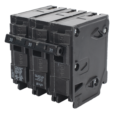 Q330 - Interruptor Automático Enchufable / 3 Polos / 30 A / 240 V AC / 10 kA / UL 489