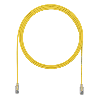UTP28SP5YL - Cable de Parcheo UTP / Cat6 / 28 AWG / 1.52 m (5 ft) / Alta Densidad / Amarillo