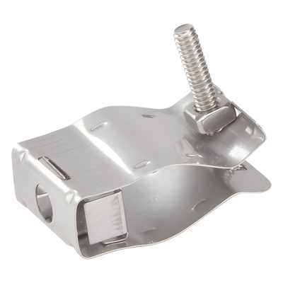 42396A-4 - Sujetadores Tipo Mariposa / Cable Coaxial 2-1/4 in / Guía Elíptica 37 / Acero Inoxidable / 10 Piezas