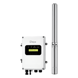 SP800DC - Bomba Solar Sumergible / 800 W (1 HP) / Motor DC de Imanes Permanentes / Voltaje Operativo 30-110 Vcd / Controlador Integrado IP65 / Acero Inoxidable 304