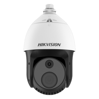 DS-2TD4228-10/S2 - Cámara PTZ Térmica Dual / Sensor Térmico 256 x 192 / Canal Óptico 4 Megapixel / Zoom Óptico 32X / IR 100 m (328.1 ft) / Detección de Incendios / IP66 / Hi-PoE