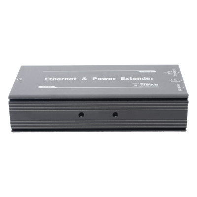 TT-8001R - Receptor PoE Extensor / 1 Puerto / Alcance 600 m (1968.5 ft) / 60 W / 100 Mbps / Cascada 4 Nodos / Cat 5e/6