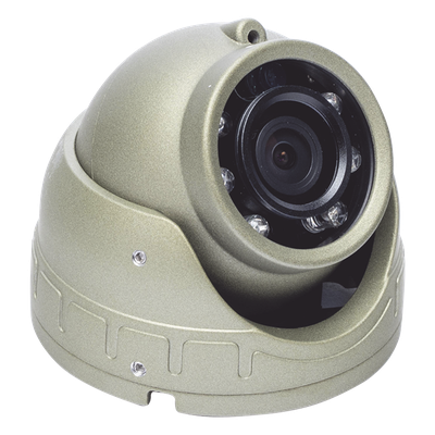 XMRDOME1080 - Cámara Mini Domo AHD / 2 Megapixel / Lente 2.8 mm / IR 3 m (9.8 ft) / Micrófono Integrado / Conector Aviación / Interior