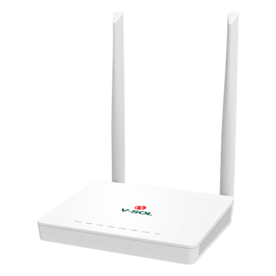 V2802AC-H - ONU Dual EPON/GPON / Wi-Fi AC Doble Banda / 2.4 y 5 GHz / 2x LAN Gigabit / EasyMesh / 12W
