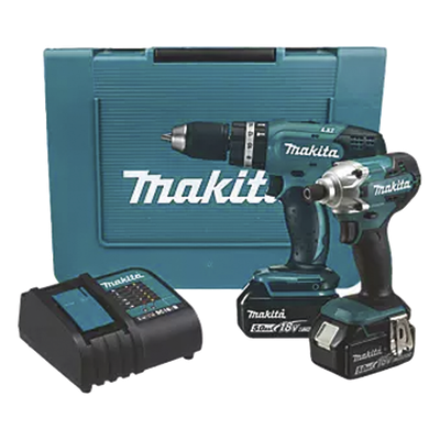 DLX2336SYX - Kit Taladro Rotomartillo y Atornillador de Impacto / 18V / 2 Baterías 5.0 Ah / Cargador Rápido / 38 Nm y 155 Nm / 1.64 pies-lb y 114.3 ft-lb