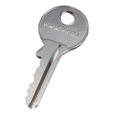 7131005 - Llave metálica / Compatible FAAC 400/620/844 / Diseño pre-2005 / Construcción metálica