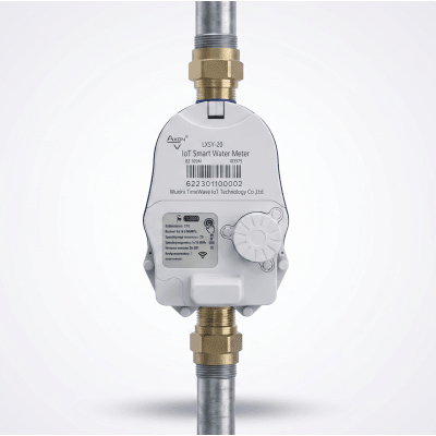 LXCXY-80 - Medidor Ultrasónico de Agua LoRaWAN / 3 Pulgadas / Smart Metering y Telemetría para BMS / Válvula Integrada / IP68 / Bidireccional / LCD 9 Dígitos