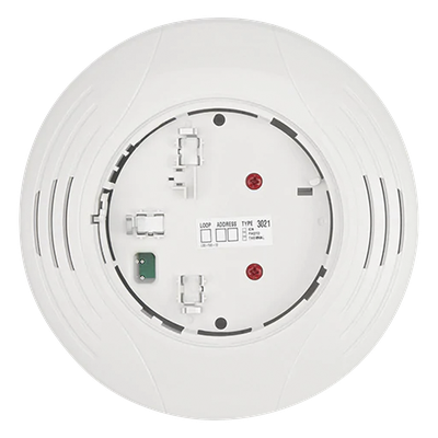 B224BI-WH - Base de Aislador Direccionable / 17.4 cm (6.85 in) / 25 Dispositivos / 15-32 V CC / Blanco