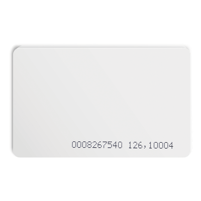 RUPTELA1WIRECARD - Tarjeta RFID UHF / EPC Gen2 / 860-960 MHz / 26 Bits / 85.6 x 54 x 1 mm / 0.28 x 0.18 x 0.003 ft