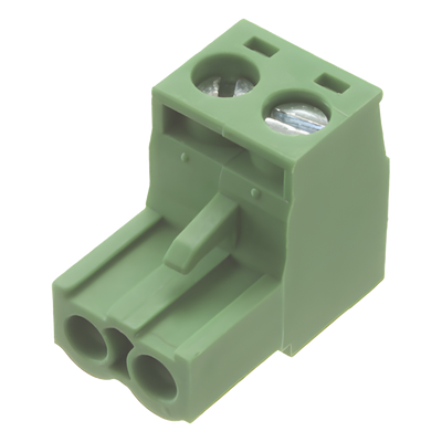 CON-FT01 - Conector Terminal de Alimentación / 2 Pines / Macho-Hembra / Polipropileno Aislante / Compatible Sistemas EPO