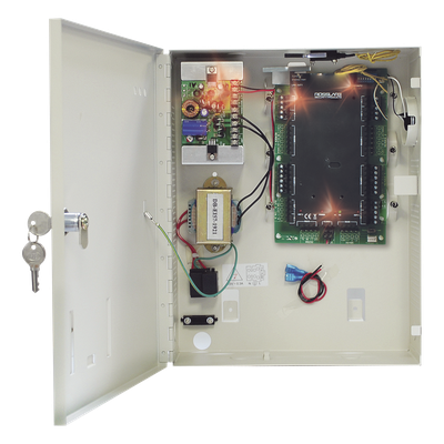 AC-215IP-L - Controlador de Acceso para 2 Lectoras / 30,000 Tarjetas / Incluye Gabinete y Fuente de Alimentación