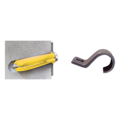 TK-710 - Kit de Fijación / 20 Grapas + 20 Taquetes + 20 Tornillos / Polietileno Flexible / -10°C a +120°C / Interior y Exterior
