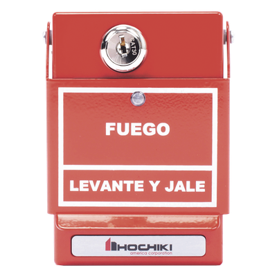 DCP-AMS-KL-LP/S - Estación Manual Direccionable / Doble Acción / Con Llave / 17-41 VDC / 0°C a 49°C / 3.4'W x 4.8'H x 2.0'D