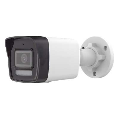 DS-2CD1043G2-LIUF/NEU - Cámara Bala IP / 4 Megapixel / Lente 2.8 mm / Dual Light 30 m (98.4 ft) / Micrófono Integrado / AcuSense Lite / IP67 / PoE