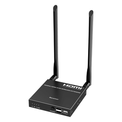 TT699KVMV2.0RX - Extensor HDMI Inalámbrico / 4K@60Hz / Receptor Adicional / Banda 5G / Alcance 50 m (164 ft) / Control KVM / Transferencia IR