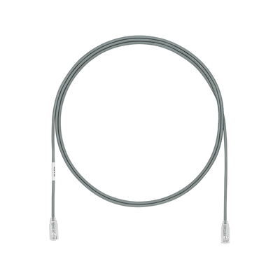 UTP28X1MGY - Cable de Parcheo UTP / Cat6A / 28AWG / CM-LSZH / 1 m (3.28 ft) / -40 a 75°C