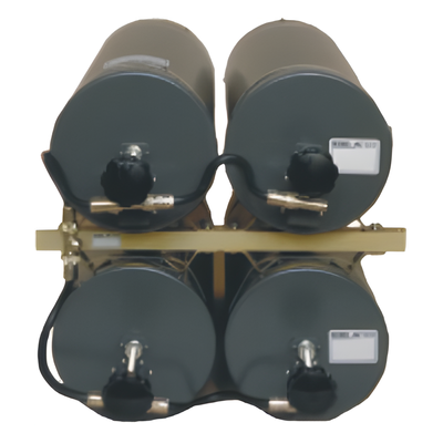 DB-4060-WOCC - Duplexer VHF / 154-174 MHz / 250 W / 4 Cavidades Coaxiales 8" (203 mm) / Rack 19" (489 mm) / Aislamiento 80 dB