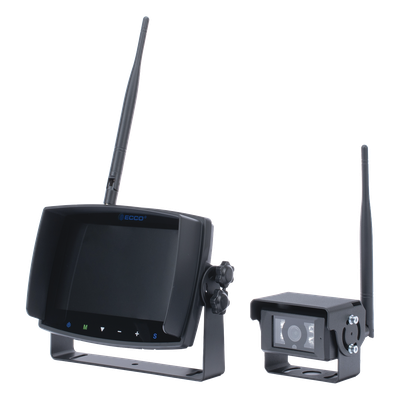 EC7008WK2 - Sistema inalámbrico de reversa con cámara infrarroja y monitor de 7" táctil