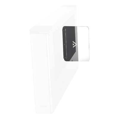 K3B601DP1100 - Aleta de Acrílico para formar carriles de 110 cms en torniquetes Hikvision Series DS-K3B501 y DS-K3B601 / Uso en accesos amplios para silla de ruedas