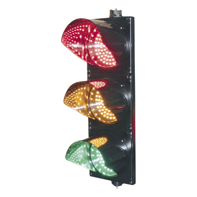 PRO-LIGHT-LEDT-30 - Semáforo LED / Diámetro 300 mm / Tricolor Rojo-Amarillo-Verde / Alta Intensidad 400-600 cd / 110 VCA / IP Hermético
