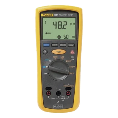 FLUKE-1507 - Megaohmetro / 10 GΩ / 1000V / 50-1000V / 550g / Compacto