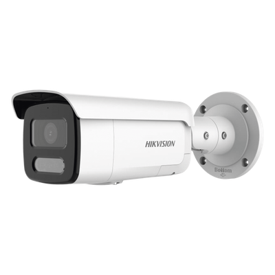 DS-2CD2T87G2H-LISU/SL - Cámara Bala IP / 8 Megapixel / Dual Light 60 m (196.9 ft) / ColorVu / WDR 130 dB / Audio Bidireccional / IP67