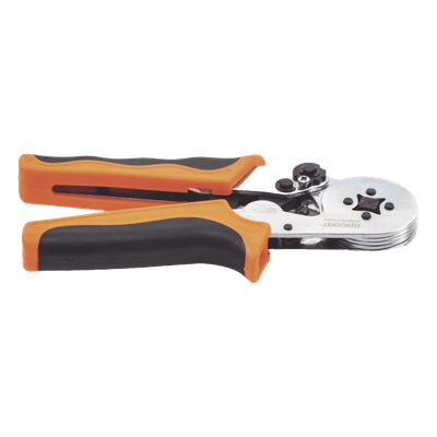 EPUD64 - Pinza para Prensado / 26-10 AWG / 0.25-6.0 mm² / Casquillo Cuadrado / Trinquete Ergonómico / 175x75x20 mm / 0.57 ft x 0.25 ft x 0.07 ft