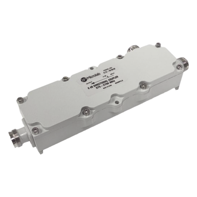 CC-20E - Acoplador direccional / 20 dB / 575-2700 MHz / 300 W / -161 dBc PIM / 4.3-10 / IP67 / 1.89-8.86 pies