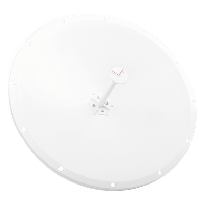 TXP-D4865-28-SMA - Antena Direccional / 4.8 - 6.5 GHz / 28 dBi / Alcance 20 km (12.4 mi) / Polarización Dual / Viento 200 km/h (124.3 mph)