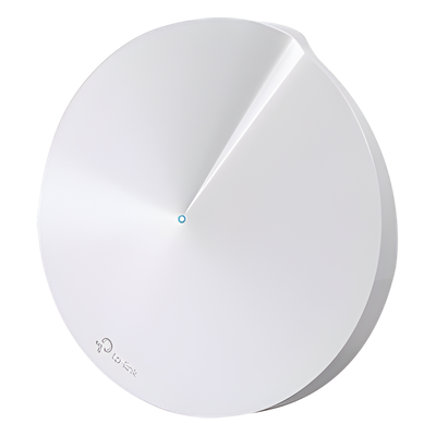 DECOM5 - Sistema Mesh Wi-Fi 5 / Doble Banda AC1300 Mbps / 2 Puertos Gigabit WAN/LAN / 4 Antenas Internas / Administración App Móvil / Protección HomeCare